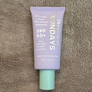 New collagen glow mineral sunscreen